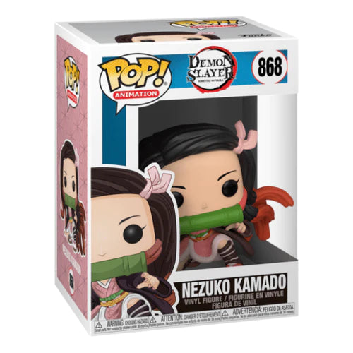 Pop Animation - Demon Slayer - Nezuko Kamado - #868 Merch Church Merthyr