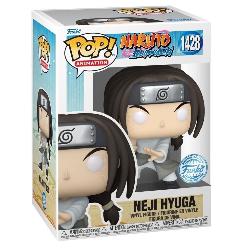 Pop Animation - Naruto - Neji Hyuga - #1428 Merch Church Merthyr