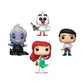 Pop Disney - Little Mermaid - Ariel / Eric / Scuttle / Ursula - 4pk Merch Church Merthyr