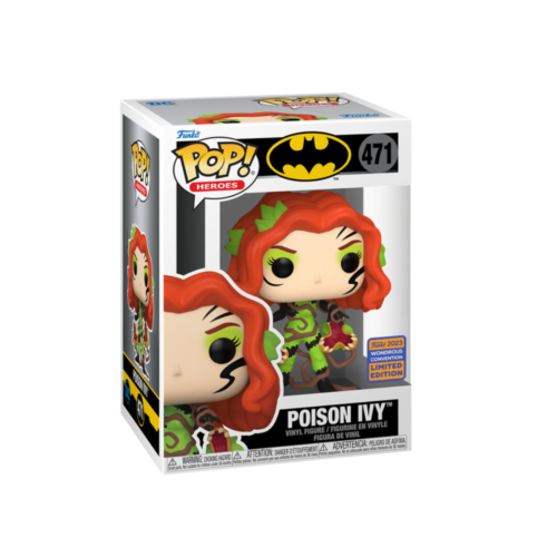 Pop Heroes-Batman - Poison Ivy With Vines - #471 (Wondercon 23 Exclusive) Merch Church Merthyr