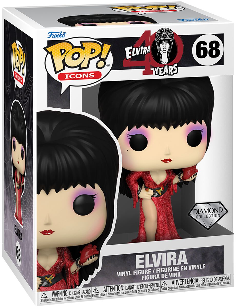 Pop Icons - Elvira 40 years - Elvira (Diamond Collection) - #68 Merch Church Merthyr