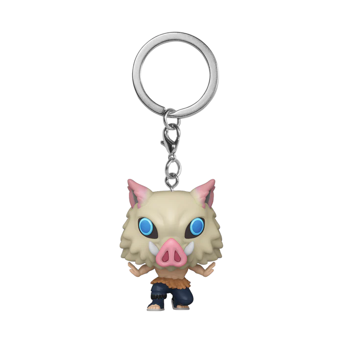 Pop Keychain - Demon Slayer - Inosuke Hashibira Merch Church Merthyr