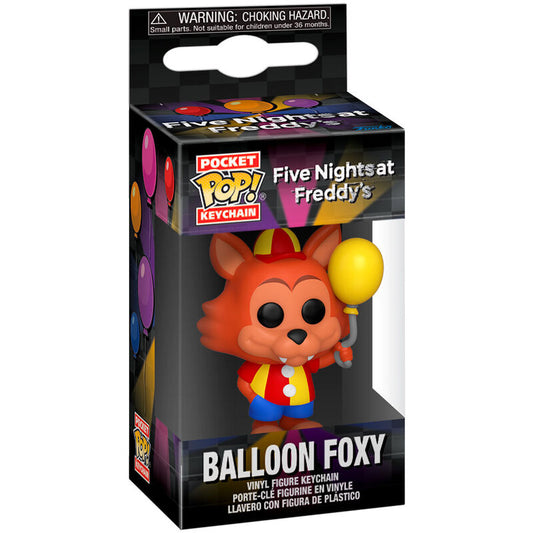 Pop Keychain - Five Nights at Freddy's - Balloon Foxy Merch Church Merthyr