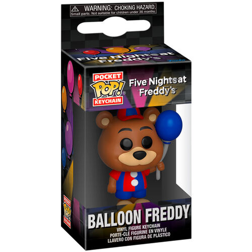 Pop Keychain - Five Nights at Freddy's - Balloon Freddy Merch Church Merthyr