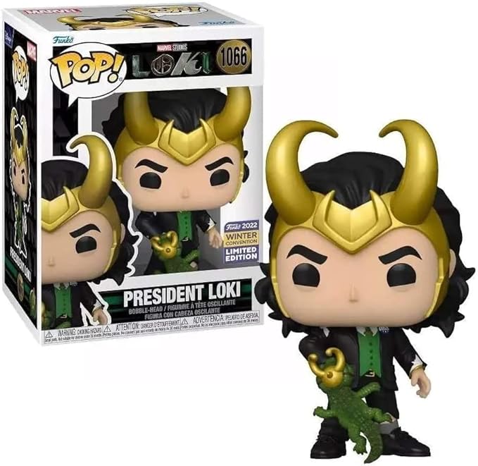 Pop Marvel - Loki - President Loki (Bitten) - #1066 Merch Church Merthyr