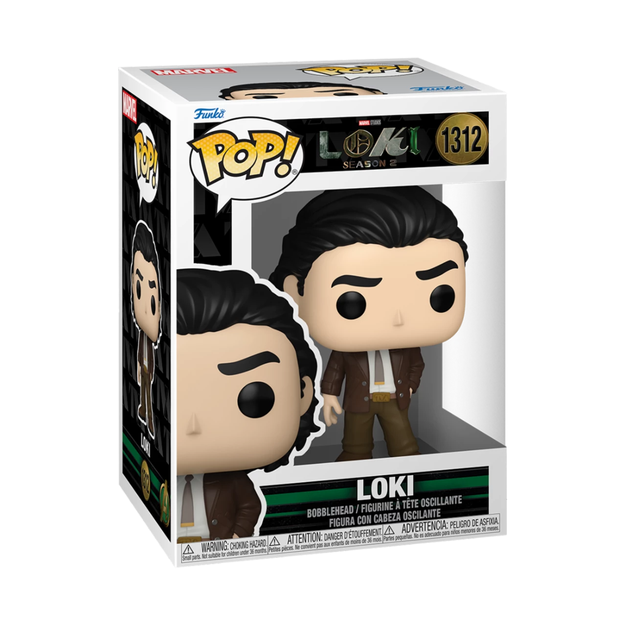 Pop Marvel - Loki Season 2 - Loki - #1312 Merch Church Merthyr