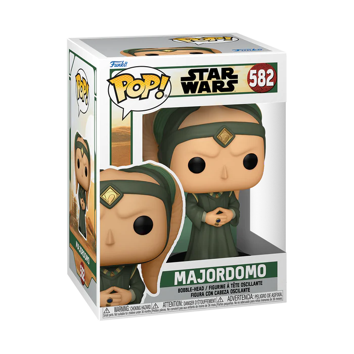 Pop Star Wars - Book Of Boba Fett - Majordomo - #582 Merch Church Merthyr