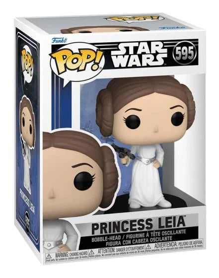Pop - Star Wars - Princess Leia - #595 Merch Church Merthyr