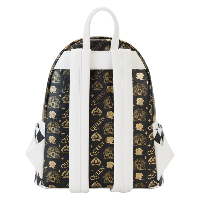 Queen Logo Crest Mini Backpack By Loungefly