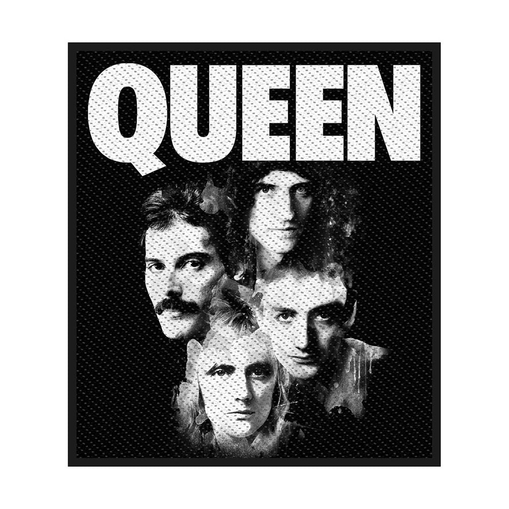 Queen - Faces Patch Merch Church Merthyr