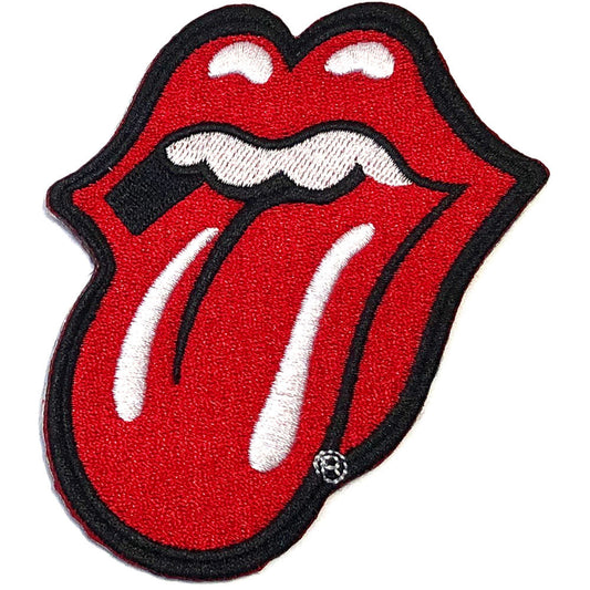 Rolling Stones - Classic Logo Patch Merch Church Merthyr
