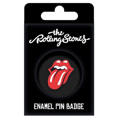 Rolling Stones Enamel Pin Badge Merch Church Merthyr