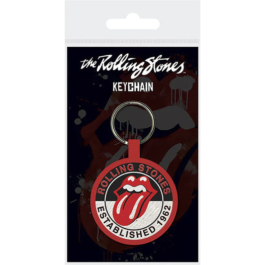 Rolling Stones - Since 62 Keyring Merch Church Merthyr