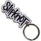 Slipknot Black Logo Metal Keyring