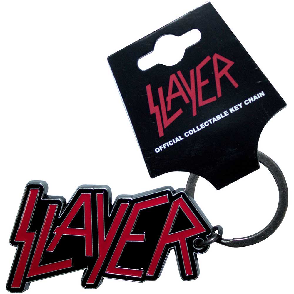 Slayer Logo Metal Keyring