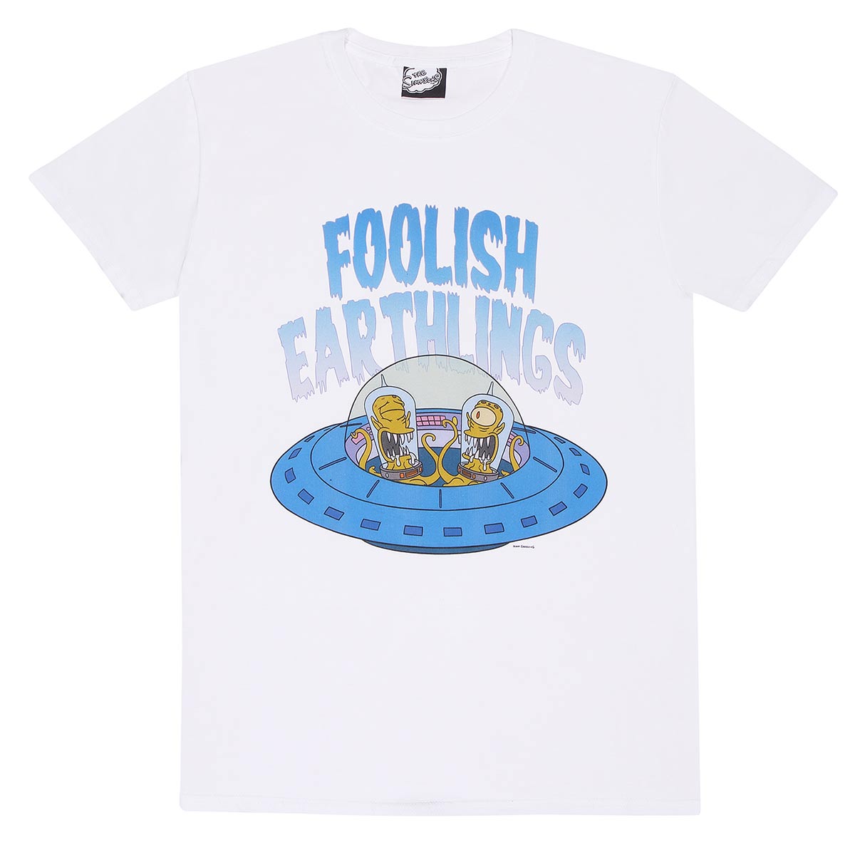 Simpsons - Foolish Earthlings Tee