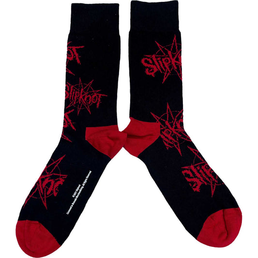 Slipknot Nonogram Logo Socks Merch Church Merthyr