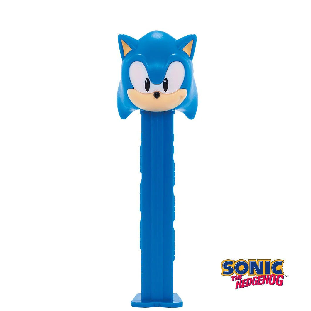 Sonic Pez Dispenser with 3 Candy Refills