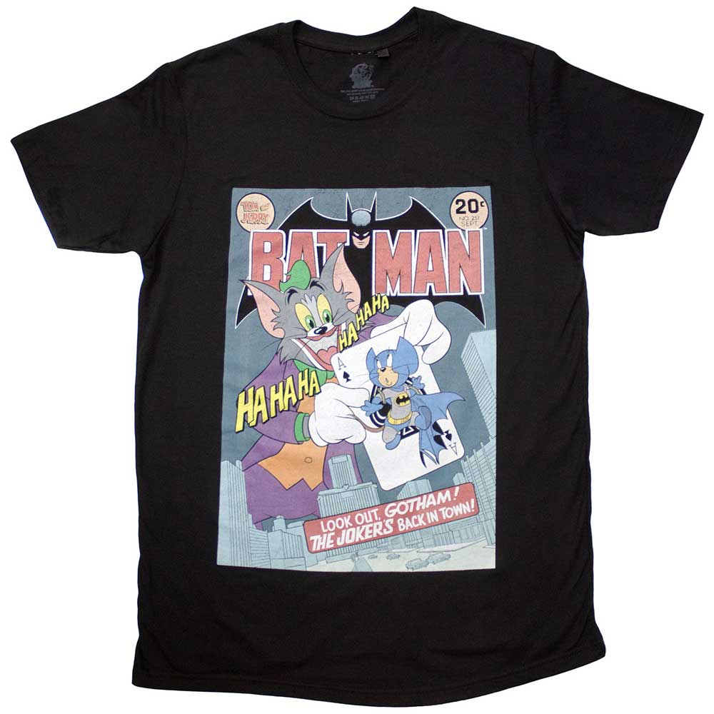 Tom + Jerry X Batman Tee