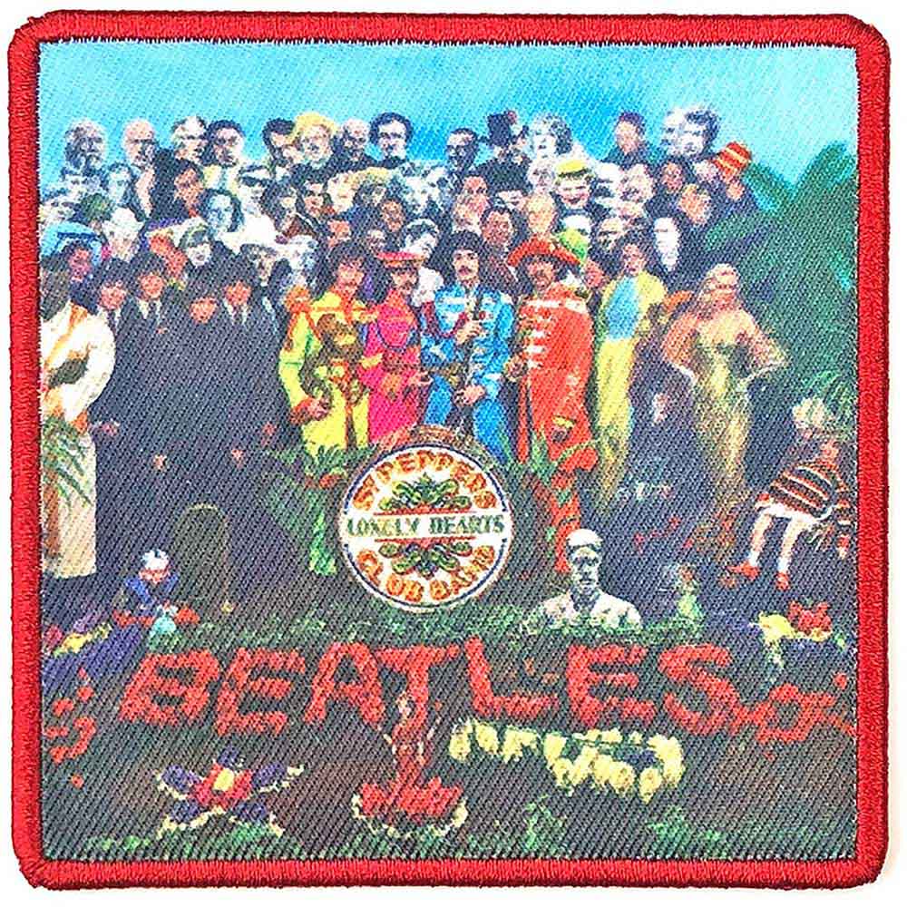 The Beatles - Sgt Pepper's Album Cover Patch Merch Church Merthyr