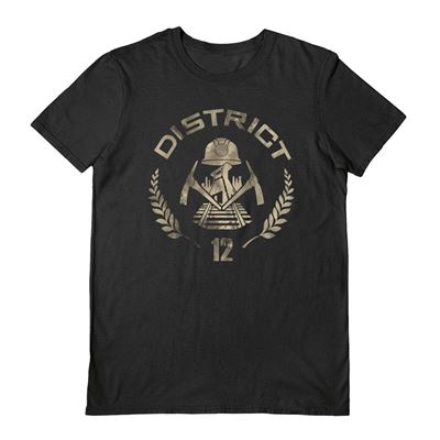 The Hunger Games - District 12 Tee Merch Church Merthyr