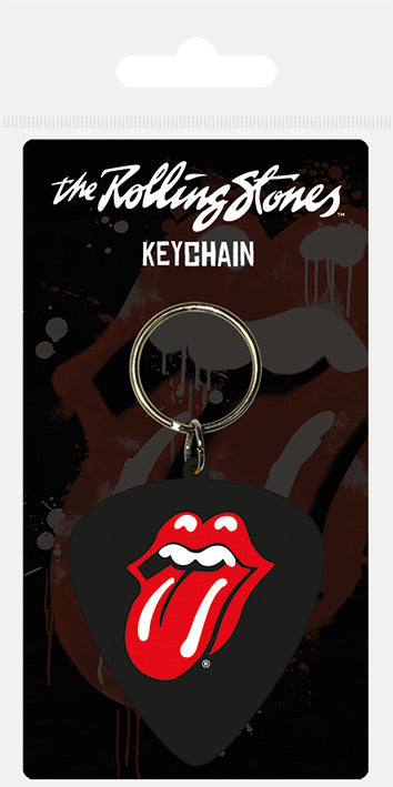 The Rolling Stones - Plectrum Keyring Merch Church Merthyr