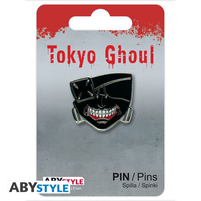 Tokyo Ghoul Mask Enamel Pin Badge Merch Church Merthyr