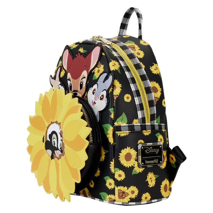 Sunflower Bambi and Friends Mini Backpack By Loungefly