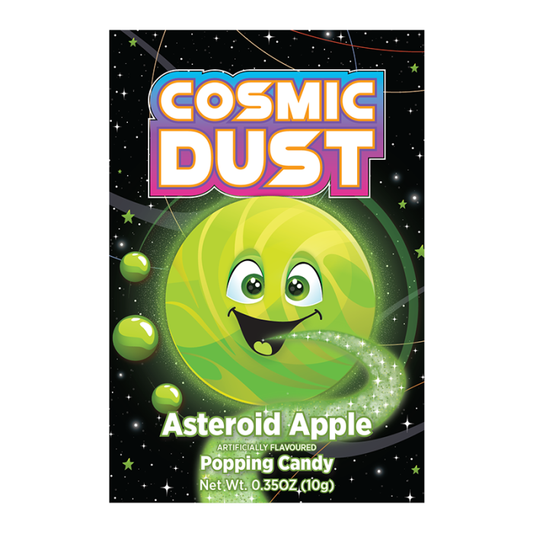 Cosmic Dust Popping Candy - Asteroid Apple
