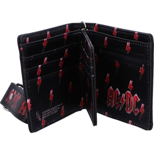 ACDC - Black Ice Chained Wallet