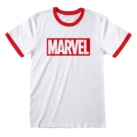 Marvel Logo Ringer Tee