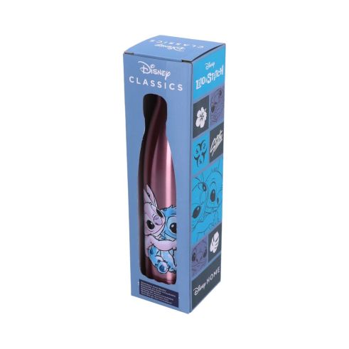 Disney - Stitch and Angel Metal Water Bottle