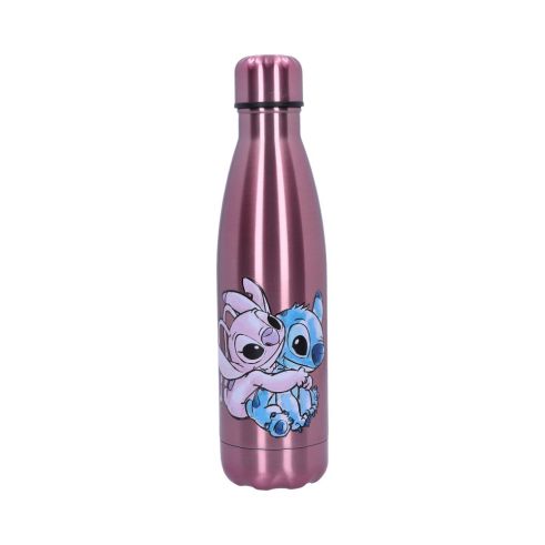 Disney - Stitch and Angel Metal Water Bottle