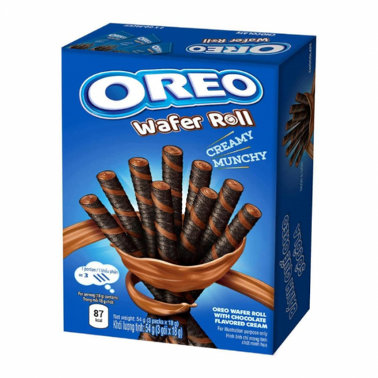 Oreo Wafer Rolls - Chocolate