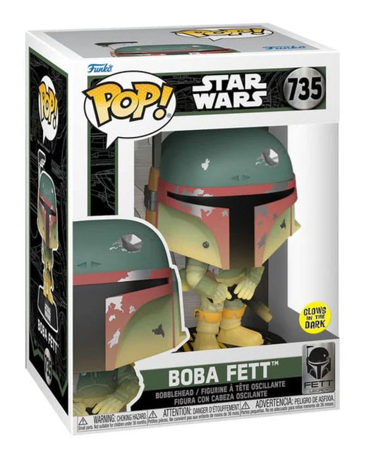 Pop! Star Wars - Star Wars Fett Legacy - Boba Fett (Glow) #735